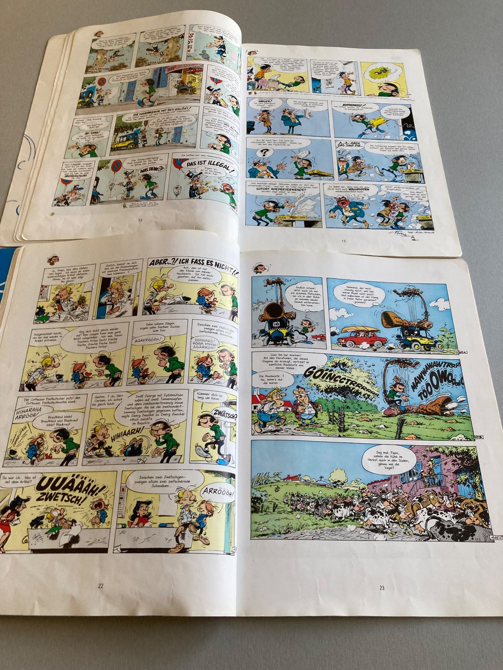 Comics: 5 Comics Gaston von André Franquin – Gebraucht aus Wald ZH von Liedermacher 6