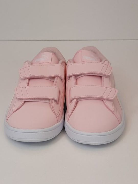 Puma Schuhe für Jungen: PUMA Kinder Sneaker rosa weiss Klett Gr. 32 – Neu und originalverpackt aus Seuzach von VT-Collections1 2