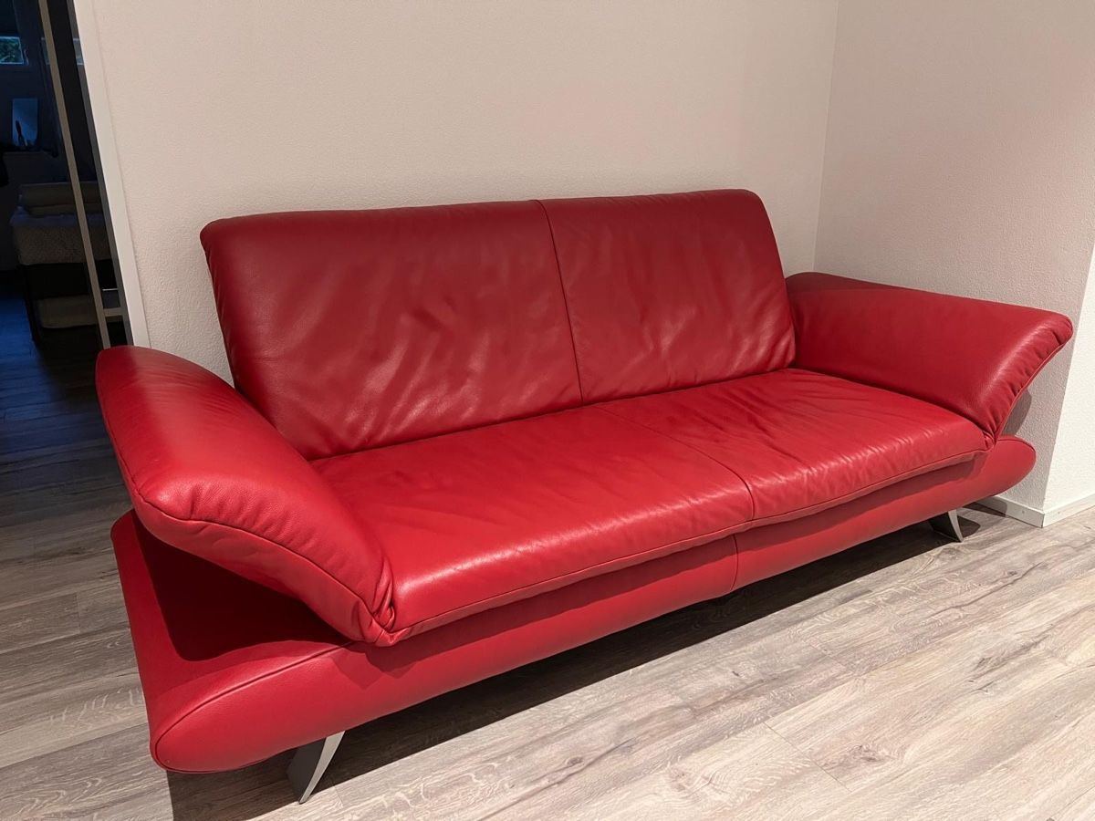 Divani: KOINOR Echtleder-Sofa in Rot – Usato da Uster venduto da jto_q5c7