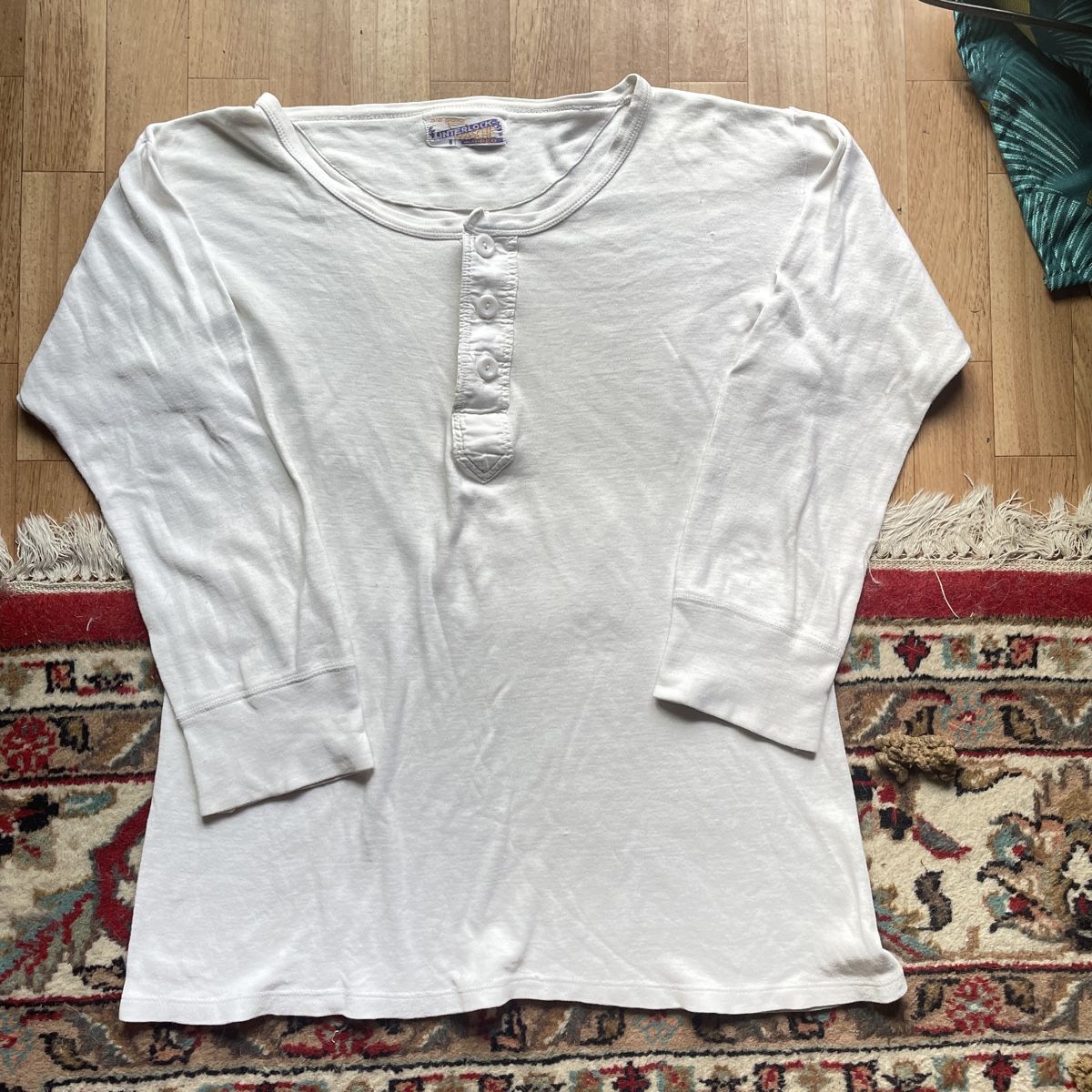 T-Shirts: Vintage men's undershirt ribbed cotton basic long sleeve – Gebraucht aus Zürich von MISSYS-WONDERBAG
