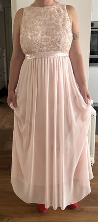 Jake*s Cocktail Dress, Size 38, light pink, summer vibes