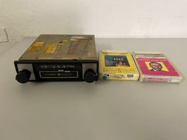 auto radio Clarion 8 pistes vintage pour véhicule oldtimer