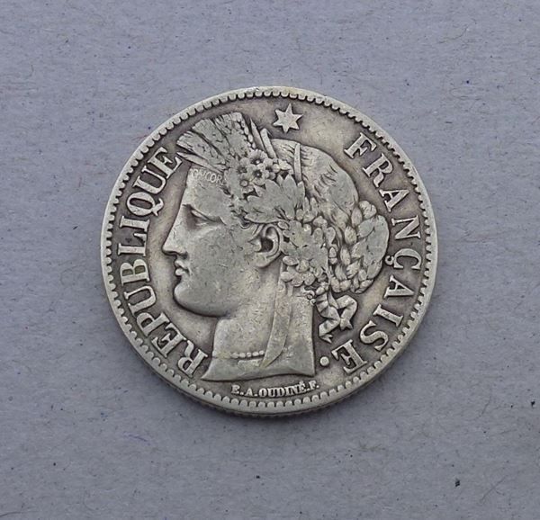 Tutti le monete: Frankreich ++ 2.- Francs 1870 K – Usato da Walkringen venduto da Casablanca777 1
