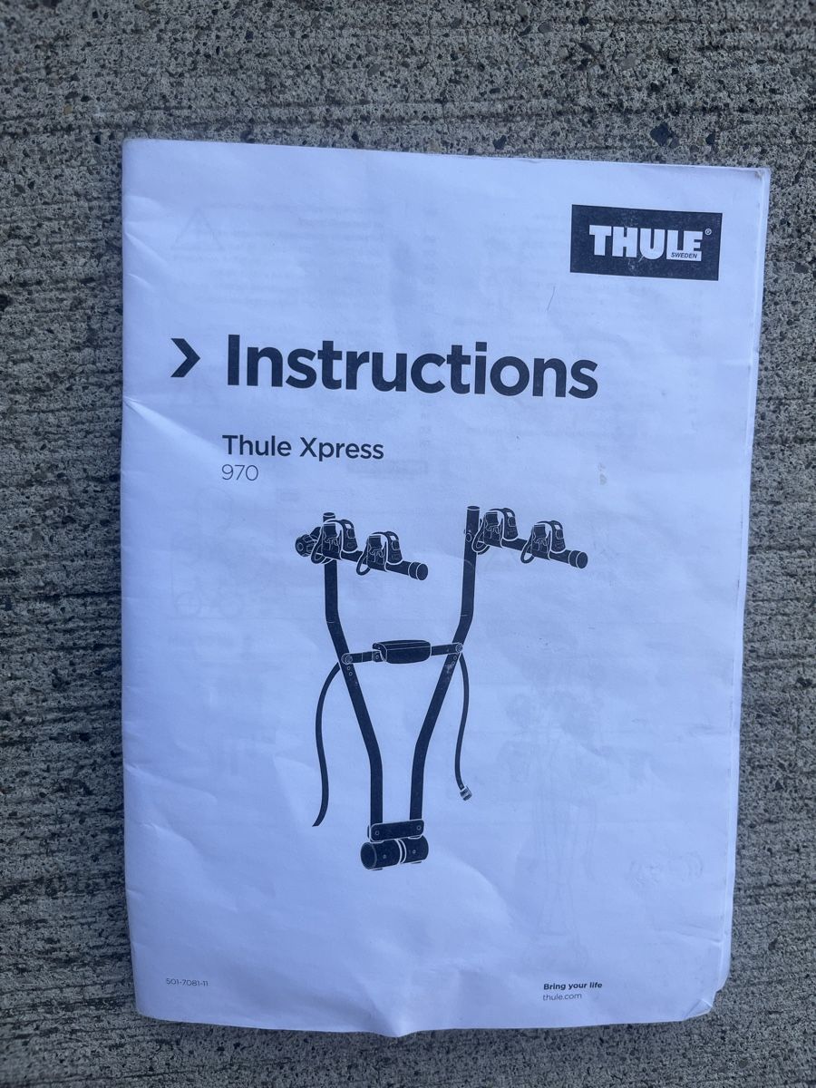 Thule Pièces détachées: Thule XPress Fahrradträger  – D'occasion à Bösingen par burnwood 1