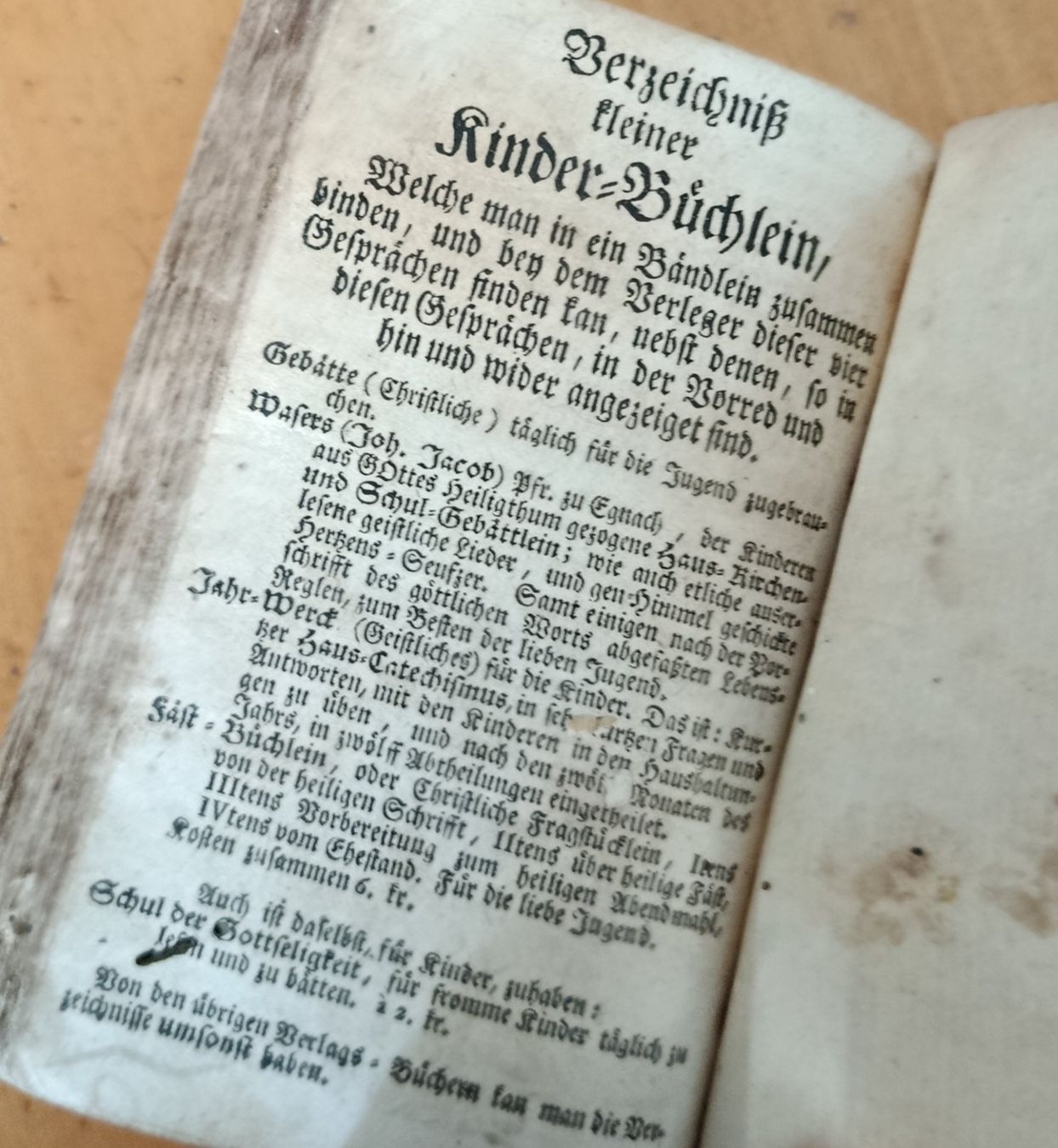 Livres: Antikes Buch – D'occasion à Au SG par Hoffnungsstreifen 1