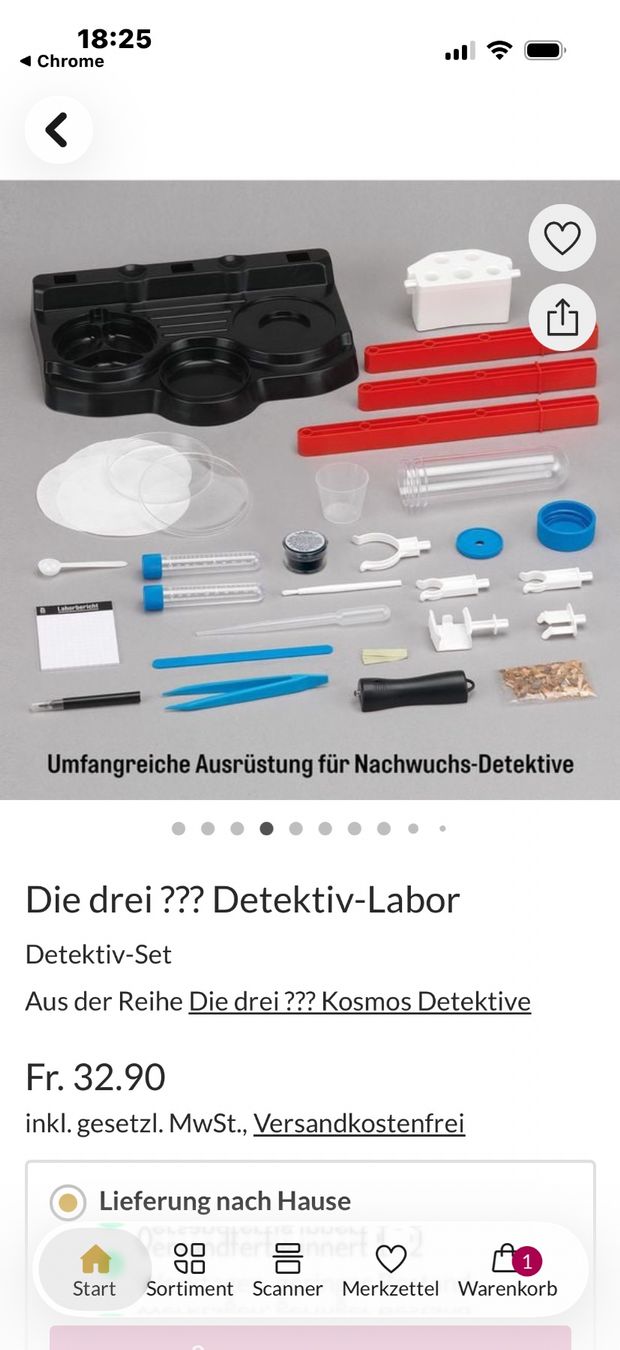 Kosmos Giocattoli: Die drei ??? Detektiv Labor – Nuovo e nell'imballaggio originale da Ebikon venduto da Jascha0 3