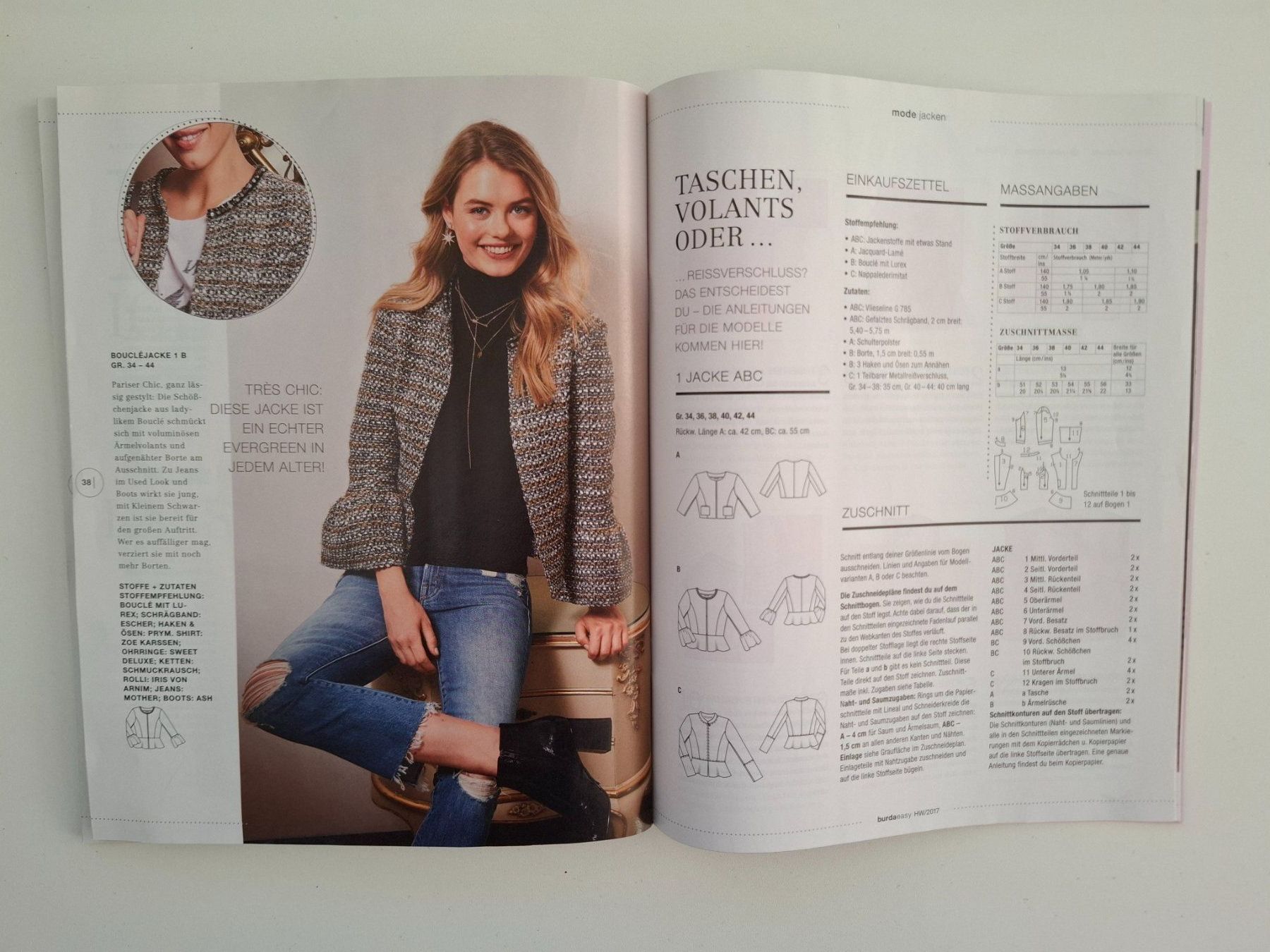 Riviste & Magazine: Burda Easy Nähzeitschrift mit Schnittmusterbogen – Nuovo e nell'imballaggio originale da Oensingen venduto da SpiPhEg46 7