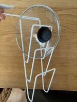 Kitchen Lid Organizer Rack - White - As New!