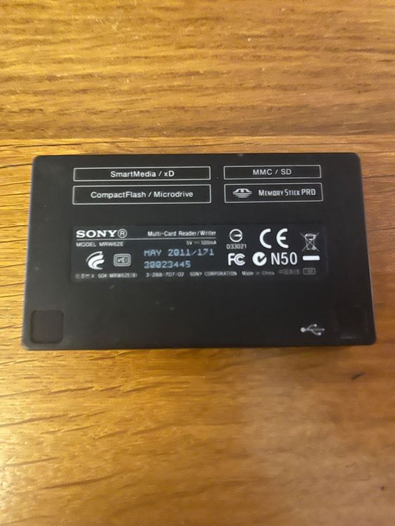 multikartenleser-sony-mrw62e-gebraucht-in-birsfelden-f-r-chf-8-mit