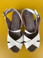 LIL MILL weisse Sandalen aus Leder Gr. 36