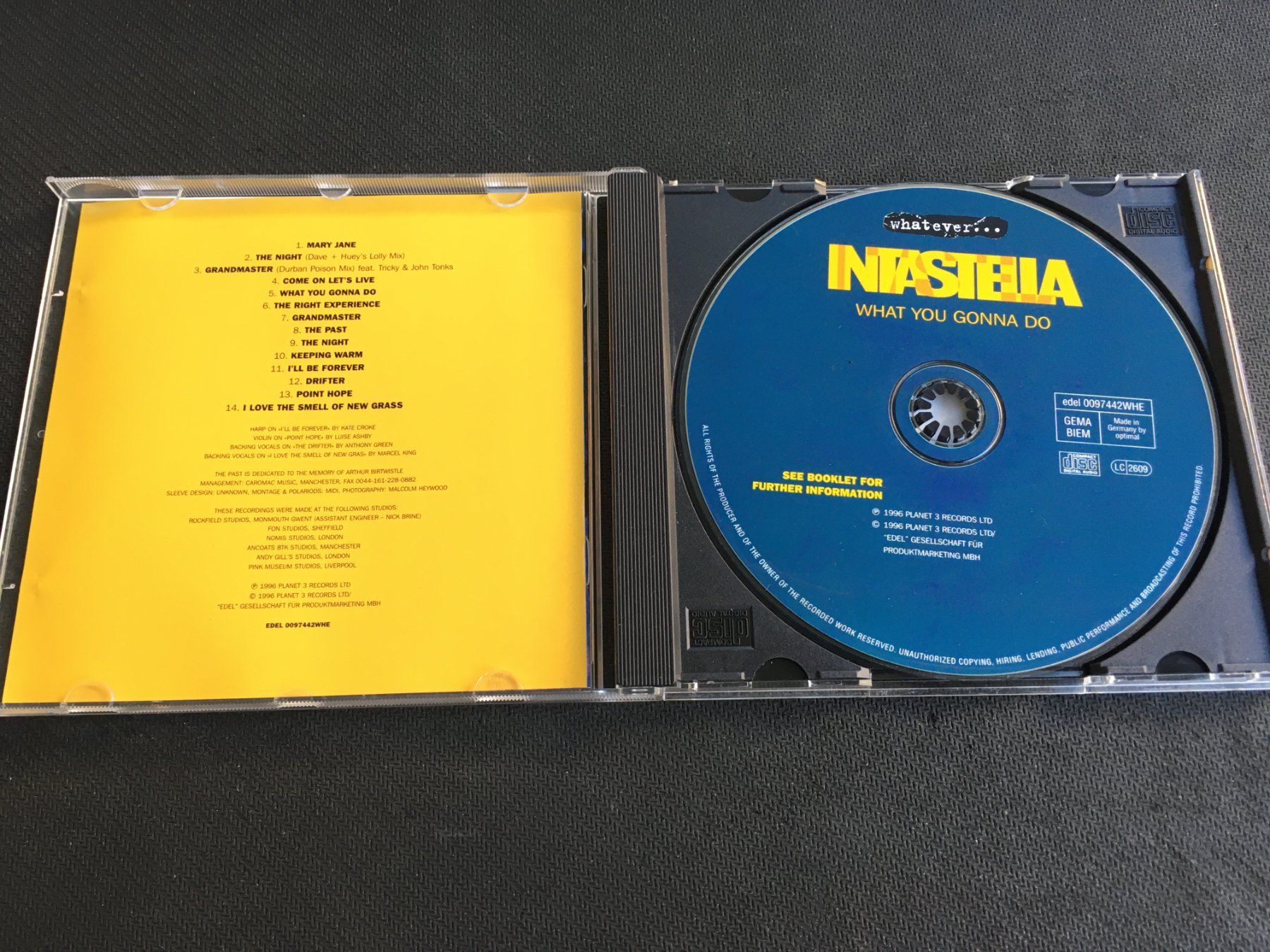 CDs: Intastella - What you gonna do -CD- – D'occasion à St.Gallen par MedienJoe 1