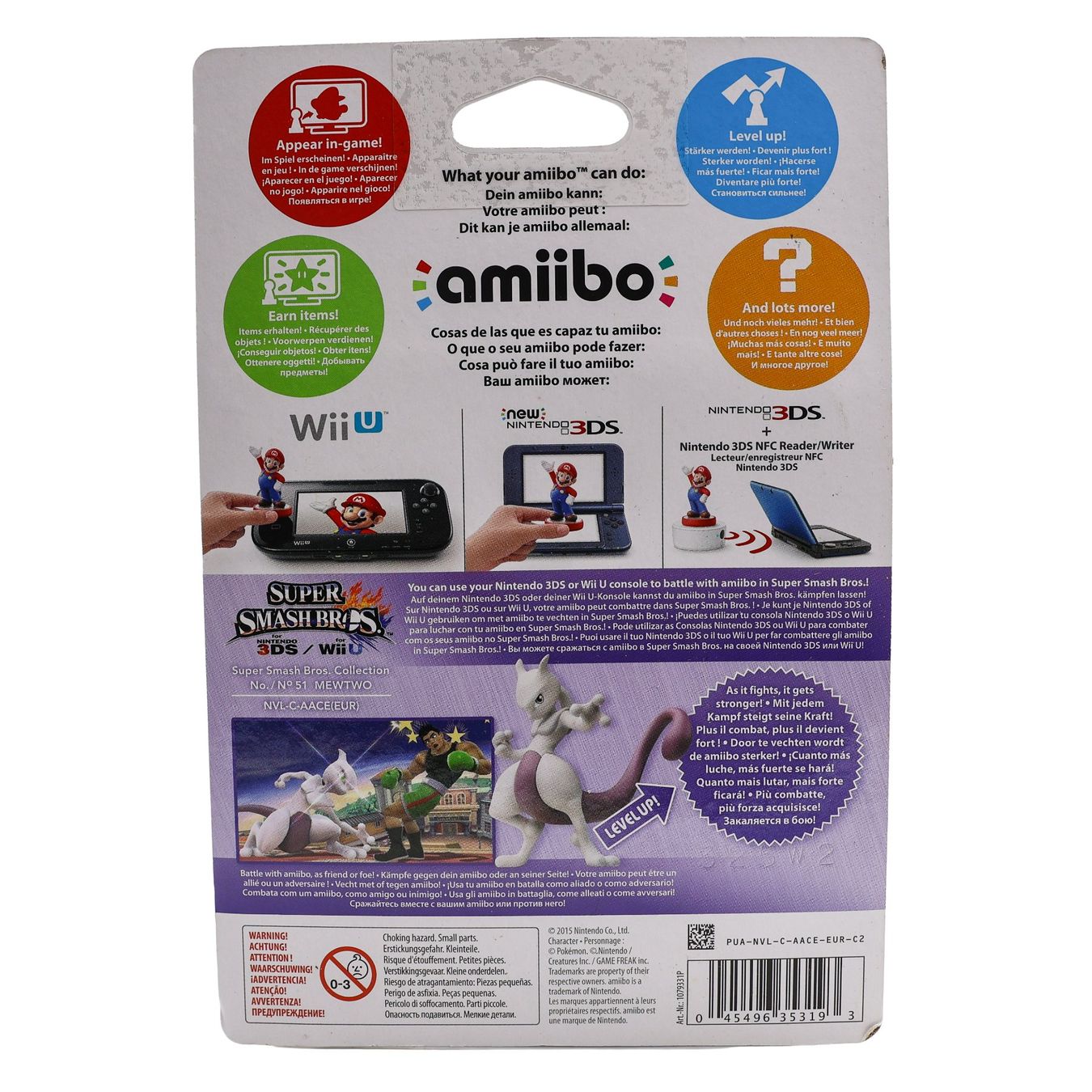 Statuette: Mewtwo Amiibo - NEW – Nuovo e nell'imballaggio originale da Paudex venduto da dindeboy 1