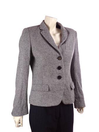 René Lezard Vintage Blazer – Grau – Gr. 38