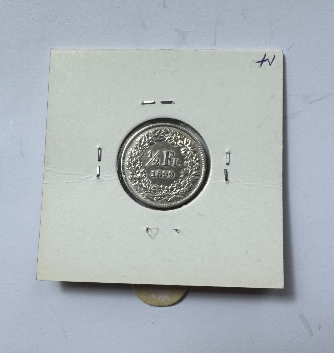 Tutti le monete: 1899 50 Rappen vz+ – Usato da Kirchberg SG venduto da Zenhad69