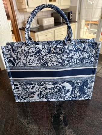 Stofftasche mit Tiermuster neu