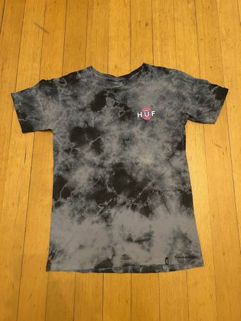 HUF "Third Eye" Trippy Tie-Dye Triple Triangle T-Shirt