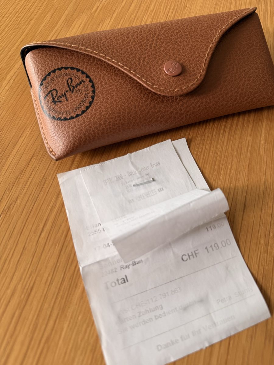 Ray-Ban Occhiali & Lenti: Ray-Ban rondes or comme neuve – Nuovo (secondo la descrizione) da Biel/Bienne venduto da Seelandais_ 4
