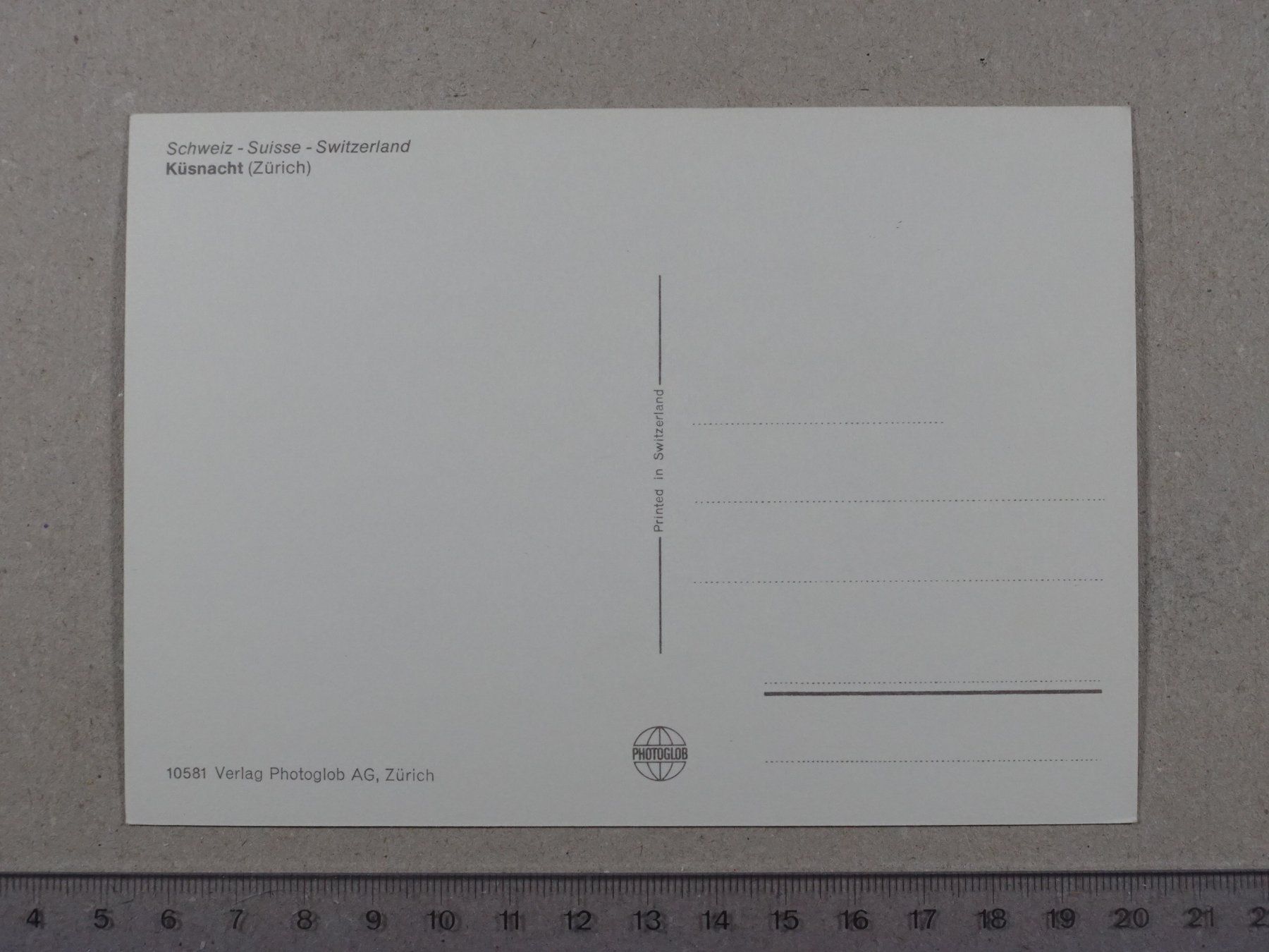 Cartes postales: Küsnacht – D'occasion à Lenzburg par fh1 1