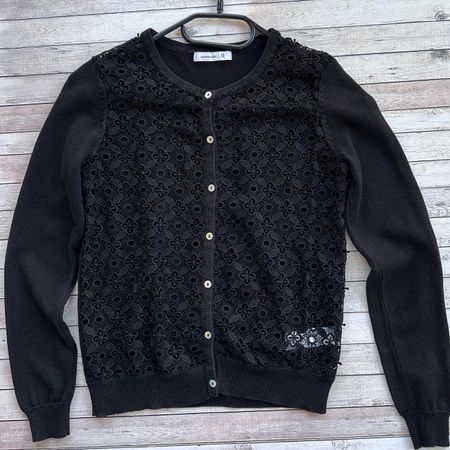 Mademoiselle/La Redoute  Strickjacke Gr.S Schwarz