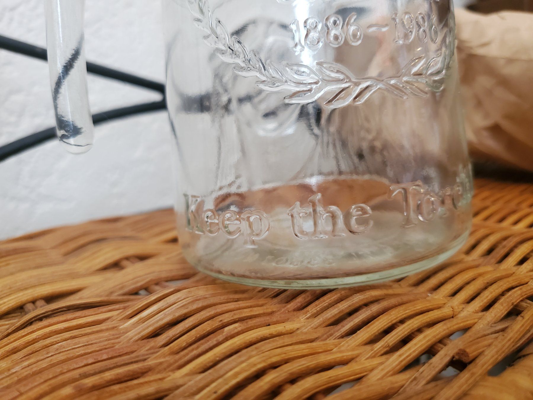 Verres: Chope commémorative 1986 Statue de la Liberté Anchor Hocking – D'occasion à Rennaz par La_malle_du_dauphin 5