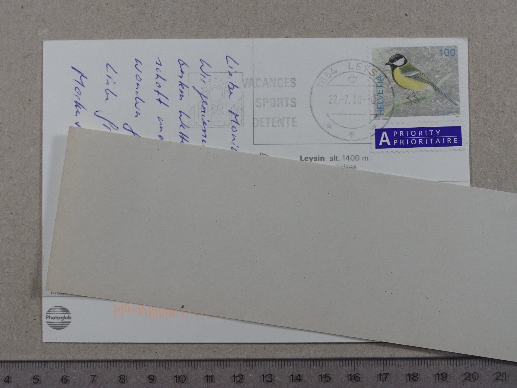 Cartoline postali: Leysin, 2010 – Usato da Lenzburg venduto da fh1 1