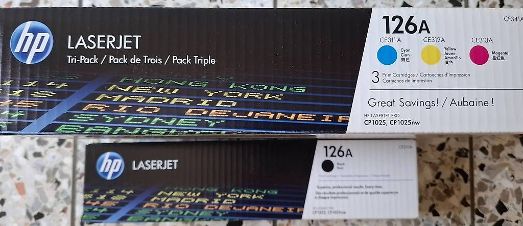 Hewlett Packard Druckerpatronen & Toner: HP Original Toner (neu), 126A – Neu und originalverpackt aus Biessenhofen von silverbiss