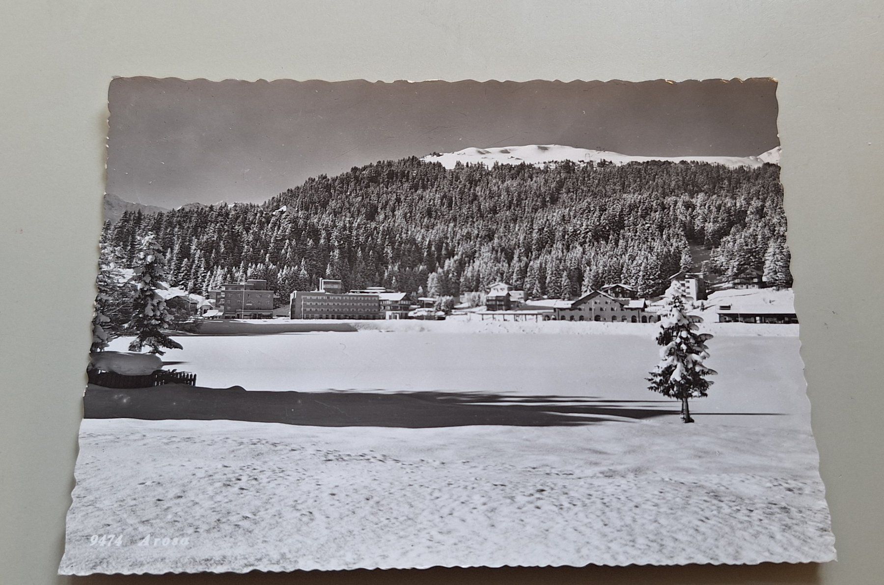 Cartoline postali: AK CP Arosa Winter  GR – Usato da Gurtnellen venduto da Stonevalley007