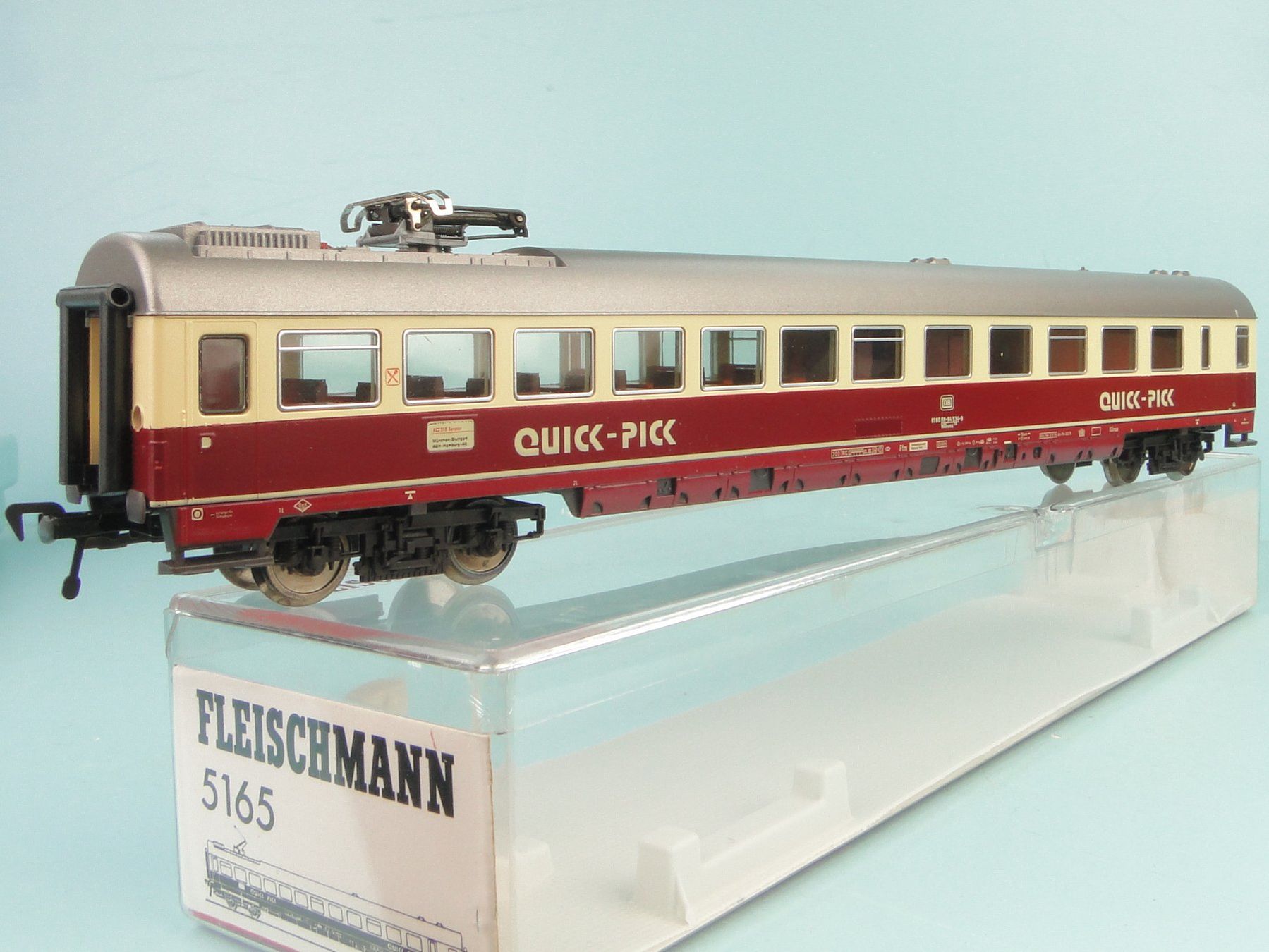 Fleischmann Modellini di ferrovie: Fleischmann H0 5155 DB Quick-Pick. Neu – Usato da Bülach venduto da cann11