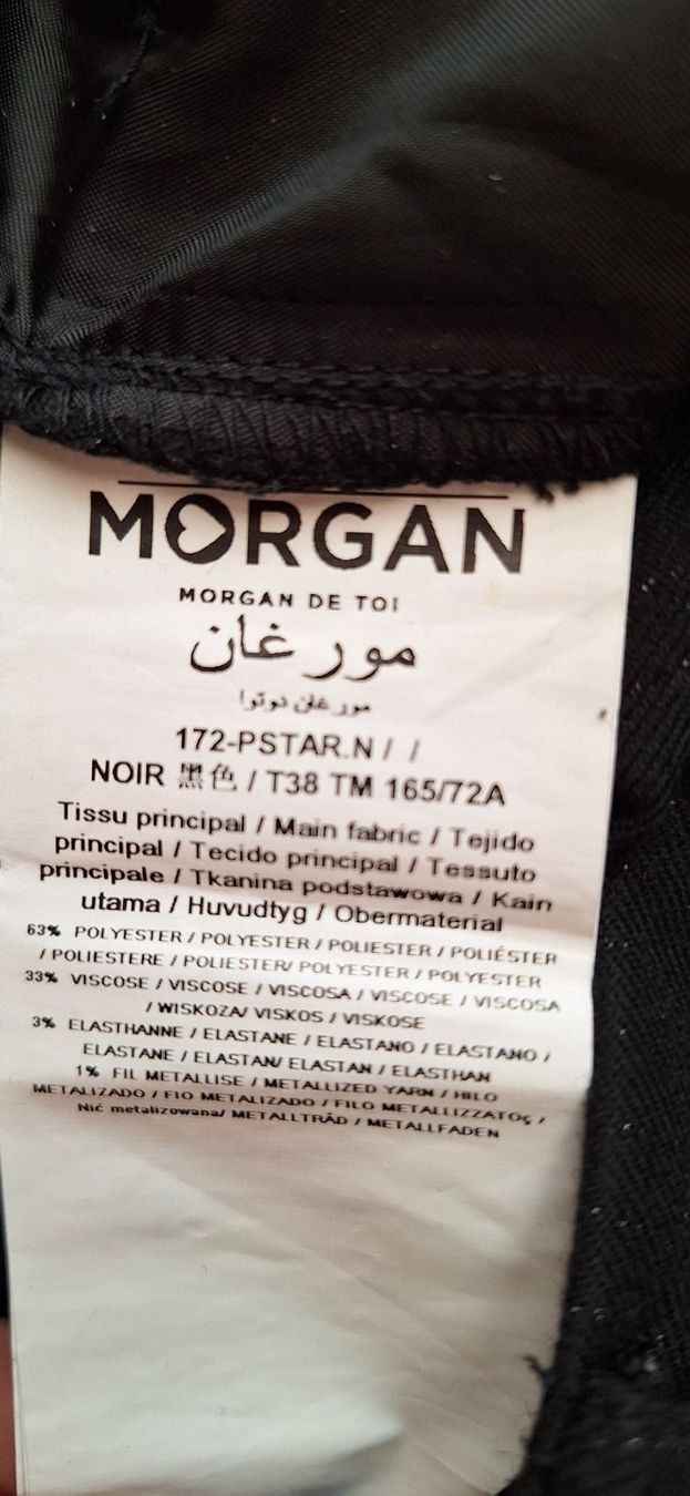 Morgan Pantalons: Morgan, pantalon noir – Neuf avec emballage d'origine à Lussery-Villars par pousinete02 2