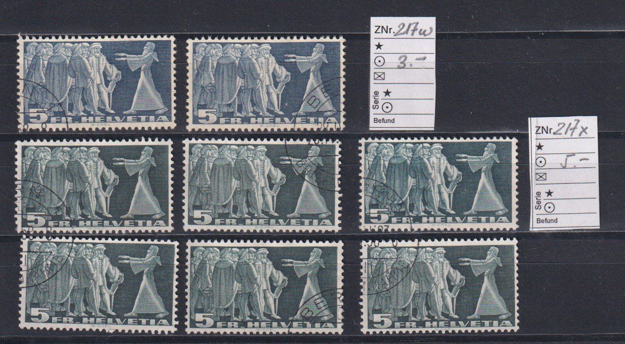 Alle Briefmarken: Symb. Darstellungen – Gebraucht aus Bellach von qsearch