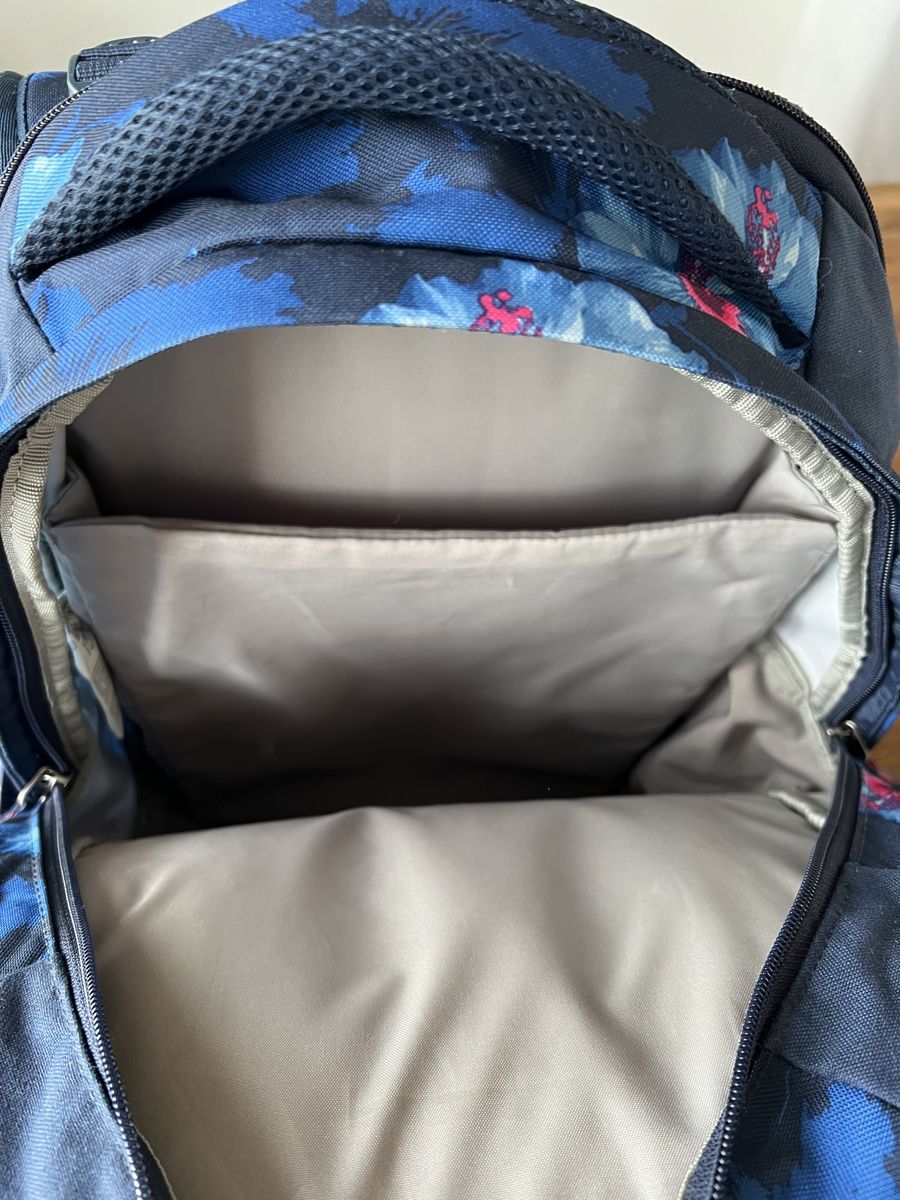 Borse & Zaini: Backpack floral print navy blue good condition – Usato da Zug venduto da poi_dgf5 9