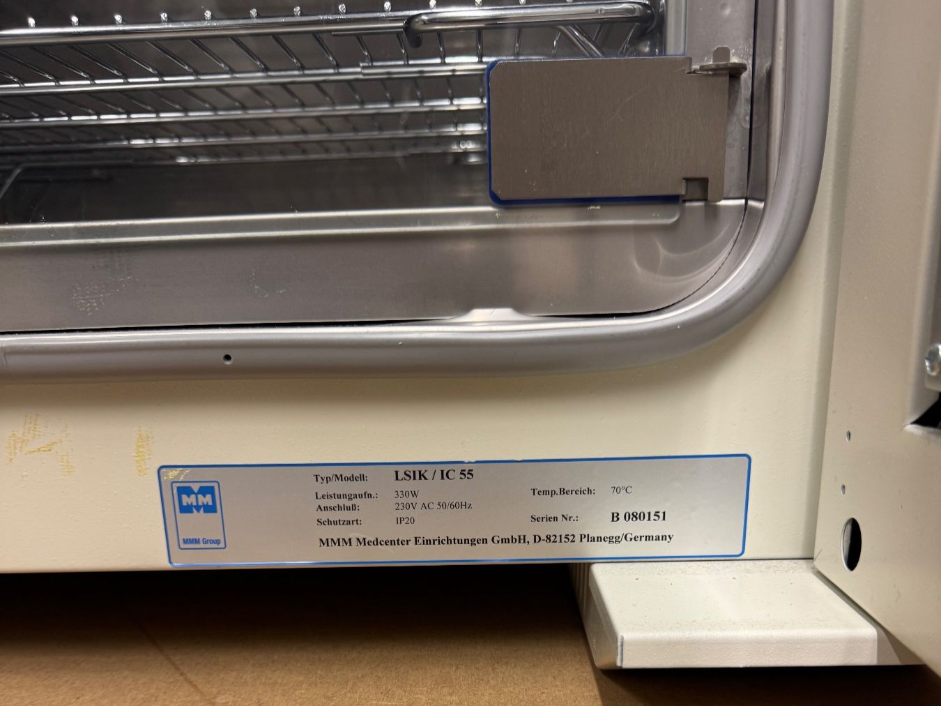 Medizinische Geräte: Enceinte de laboratoire MMM – Gebraucht aus Aarberg von SNLiquidation 5