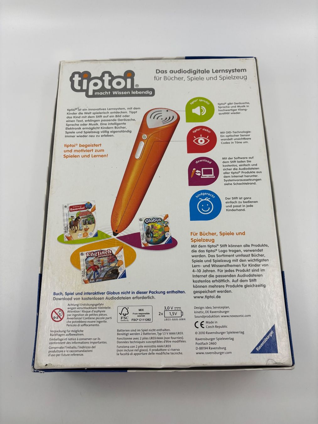 Tiptoi Jeux: Ravensburger Tiptoi Stift gebraucht – D'occasion à Herisau par Seyashop1 5