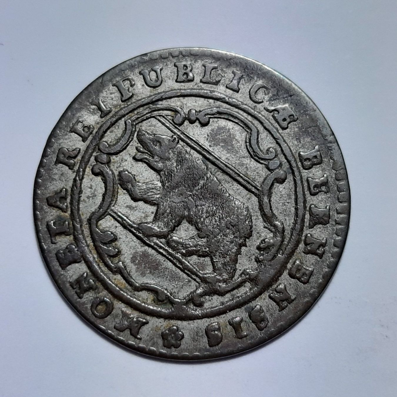 Tutti le monete: 1/2 Batzen (Halbbatzen) 1796 Bern – Usato da Pfäffikon ZH venduto da Schweizer_Muenzen 1