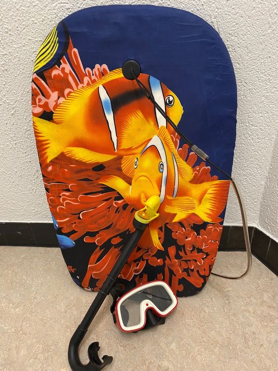 INOOMP Schnorchelset Für Mädchen - Trockenschnorchel, Brille & Flossen