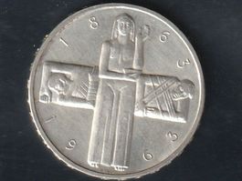 5 Franken Rotes Kreuz 1963