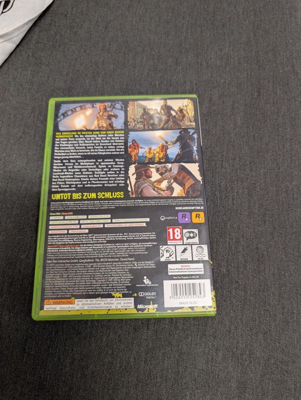Jeux: Red dead redemption undead nightmare Microsoft Xbox 360 – D'occasion à Giubiasco par Ticinerd 1