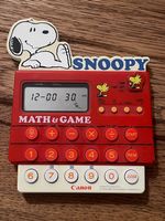Snoopy Canon Math & Game Rechner gut erhalten Seltenheit ⭐️
