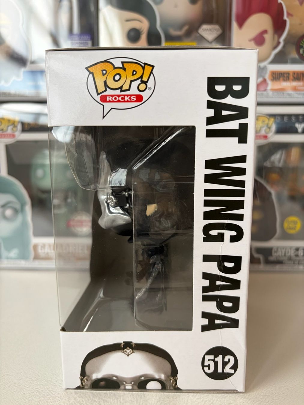 Funko Statuette: Funko POP! Rocks Ghost Bat Wing Papa Diamond – Nuovo e nell'imballaggio originale da Le Mouret venduto da perfectbijou 3