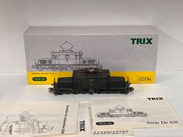 TRIX 22536 Elektrische Lokomotive De 6/6 gealtert  H0 DC