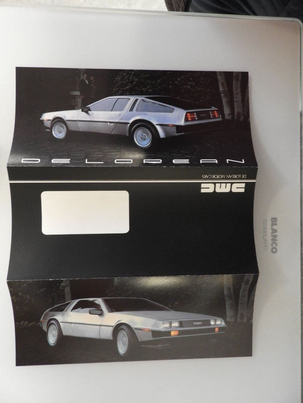 Delorean Documenti: De Lorean Original Faltprospeckt neu – Nuovo e nell'imballaggio originale da Bazenheid venduto da derdelorean01 2