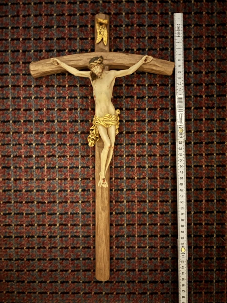Sculture & Statue: Kruzifix mit Jesusfigur - Handgefertigt! – Nuovo (secondo la descrizione) da Obfelden venduto da Gruscha_1