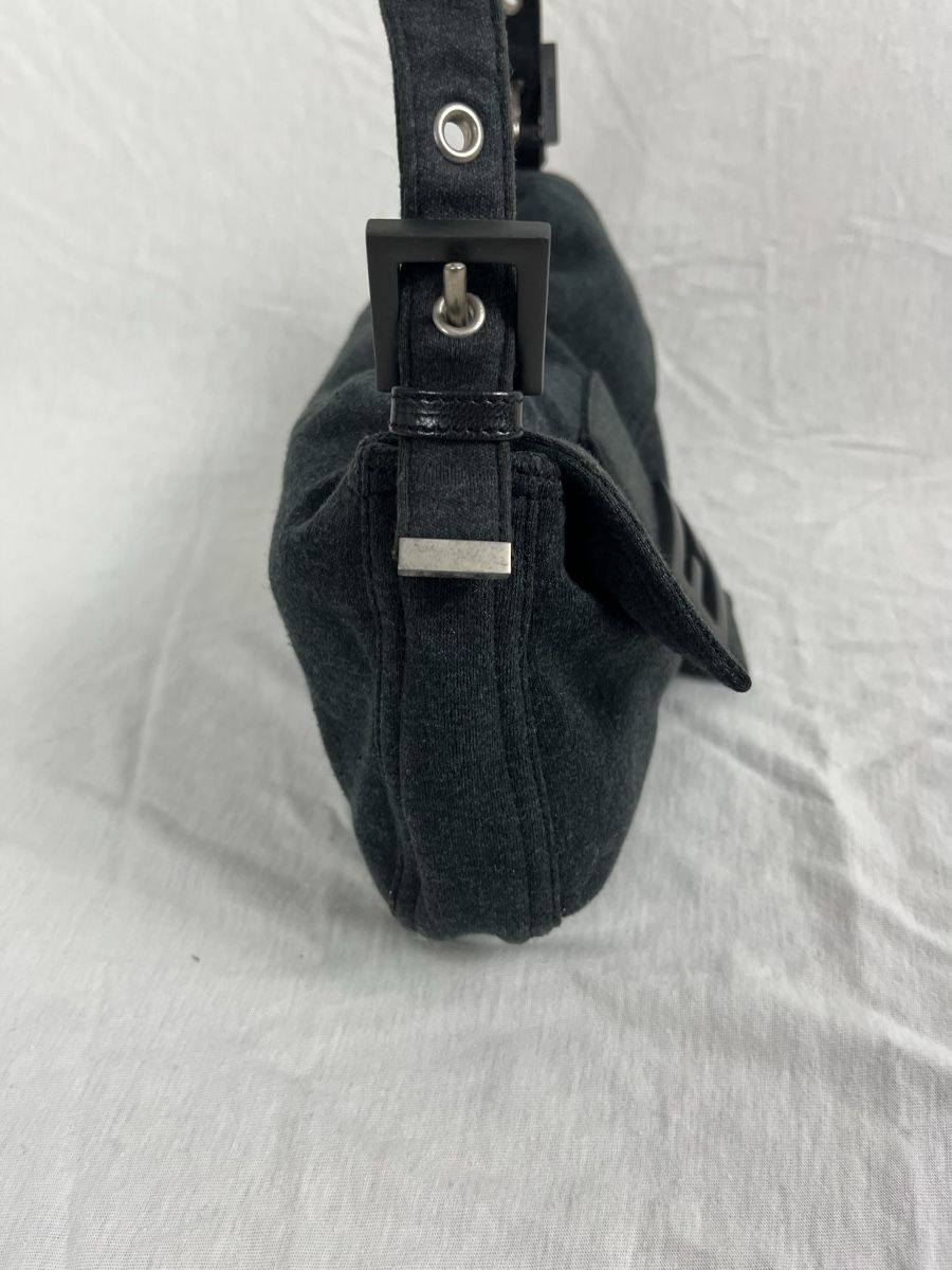 Fendi Borse da donna: Fendi Mamma Baguette Grau Cotton !! – Usato da Mörschwil venduto da ReLuxeAtelier 2