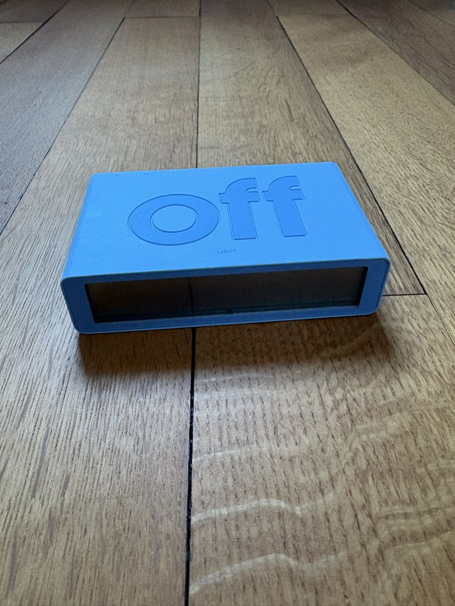 Lexon Réveils: Lexon Flip Classic Wecker hellblau – Neuf avec emballage d'origine à Zürich par my_butterbrot 1