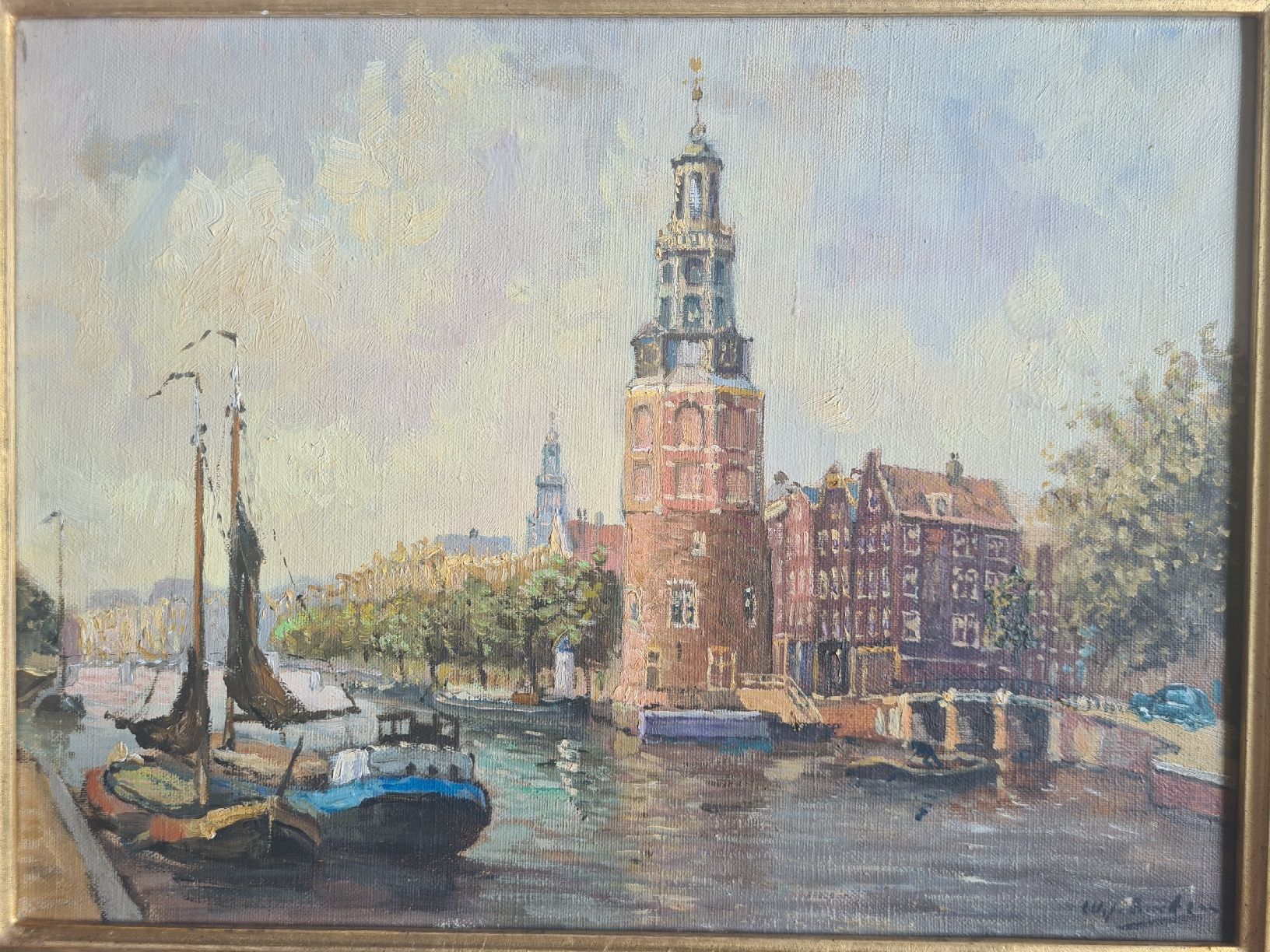 Gemälde: Amsterdam – Gebraucht aus Hünibach von sokothu