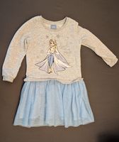 Elsa Eiskönigin Kleid mit Tüll, Gr 98/104, 2 bis 4 Jahre