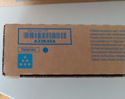 Original TN-321 cyan Konica Bizhub C224/C284/C364 Toner