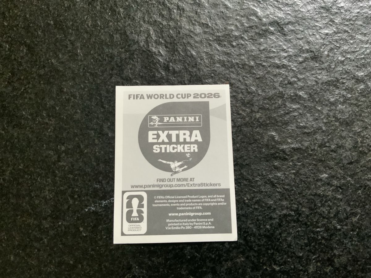 Panini Carte collezionabili: Panini Extrasticker Florian Wirtz – Usato da Widnau venduto da Como2006 1