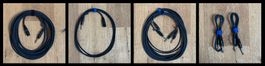 Audiokabel & Adapter Set - diverse Längen, guter Zustand