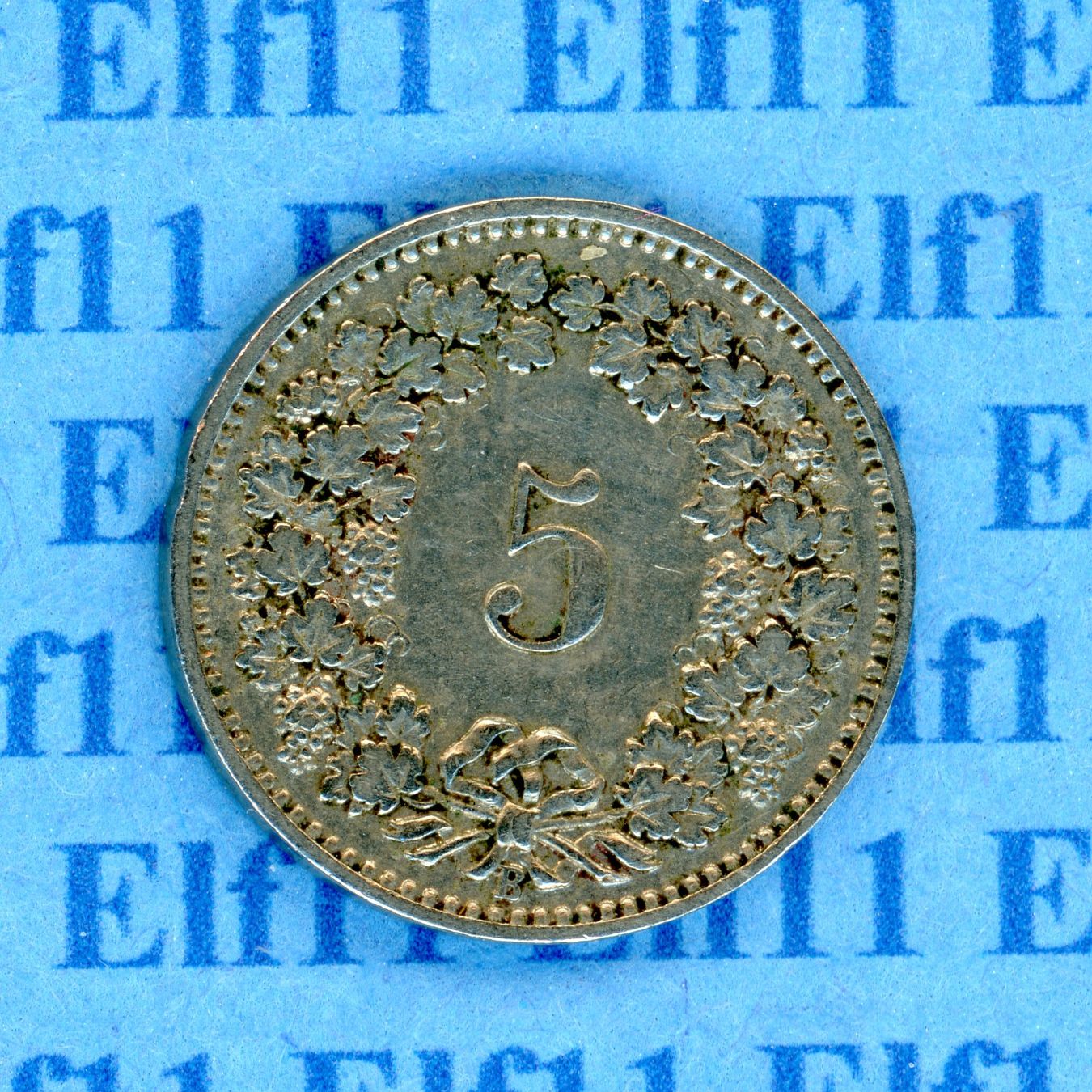 Tutti le monete: CHF___0.05 1903 s+ 5 Rappen – Usato da Widnau venduto da Elf11 1